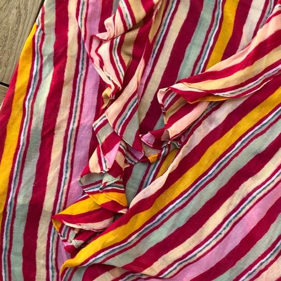 Lauren Ralph Lauren petite sleeveless colorful blouse - Picture 10 of 12